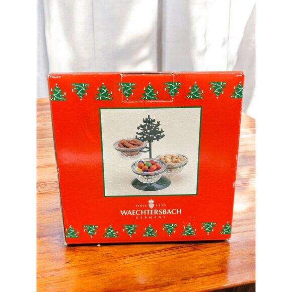 Vintage | Holiday | Vintage Waechtersback Christmas Tree Condiment Set ...
